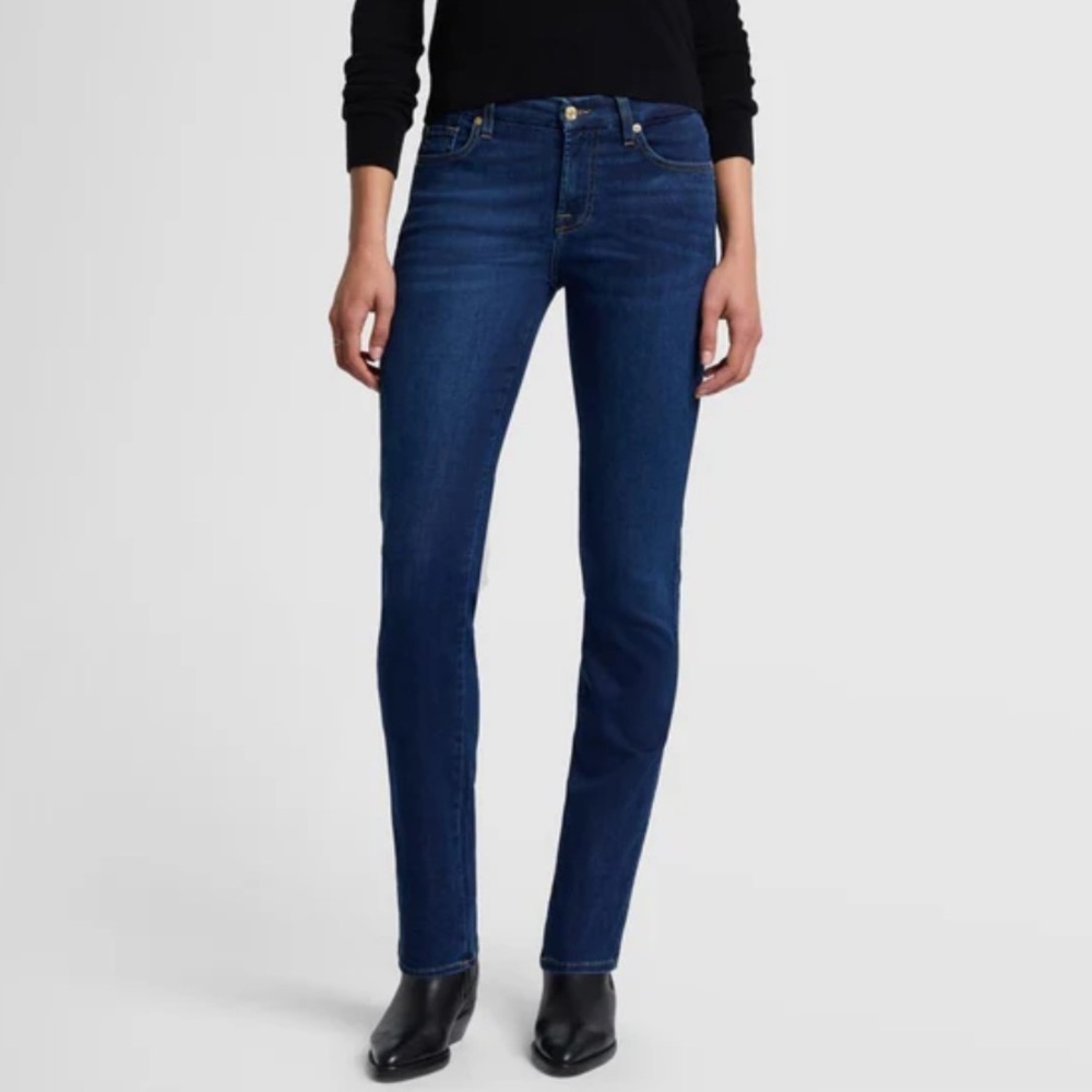 NWT 7 FOR ALL MANKIND B(AIR) KIMMIE STRAIGHT LEG JEAN